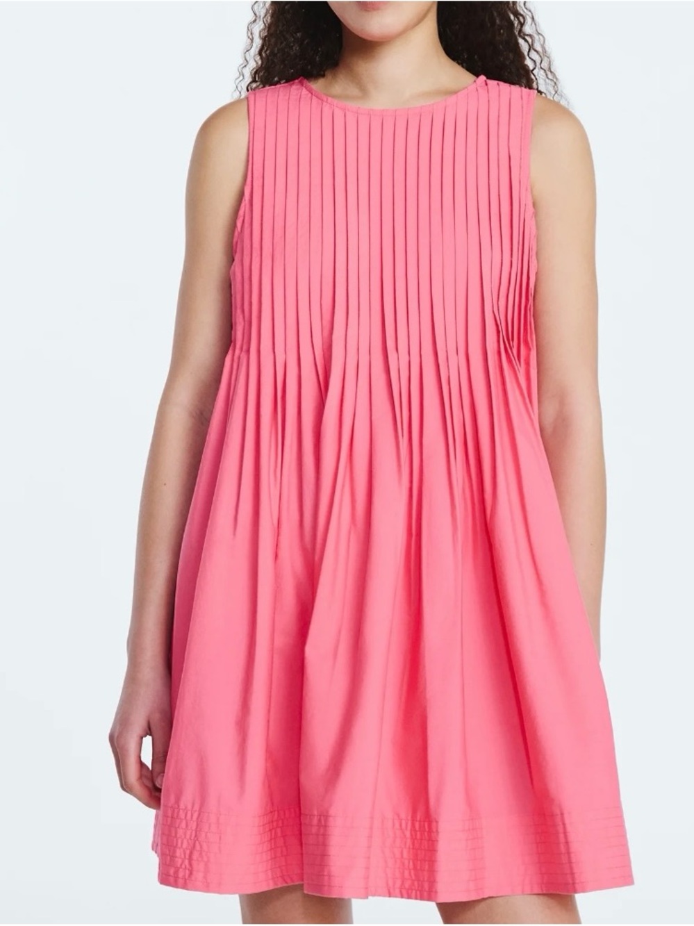 Free Assembly Pleated Mini-dress